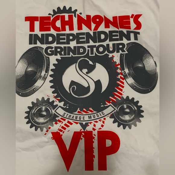 Tech N9ne Independent Grind Tour Shirt XL - Picture 2 of 3